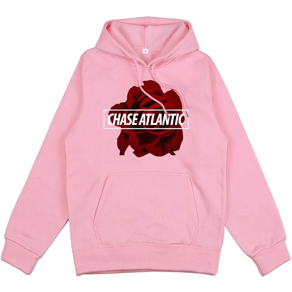 Hoodies Rose Graphic Printing Sweatshirts