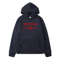 Hoodie with Print Pattern, Casual, Men's Pullover Sweatshirt
