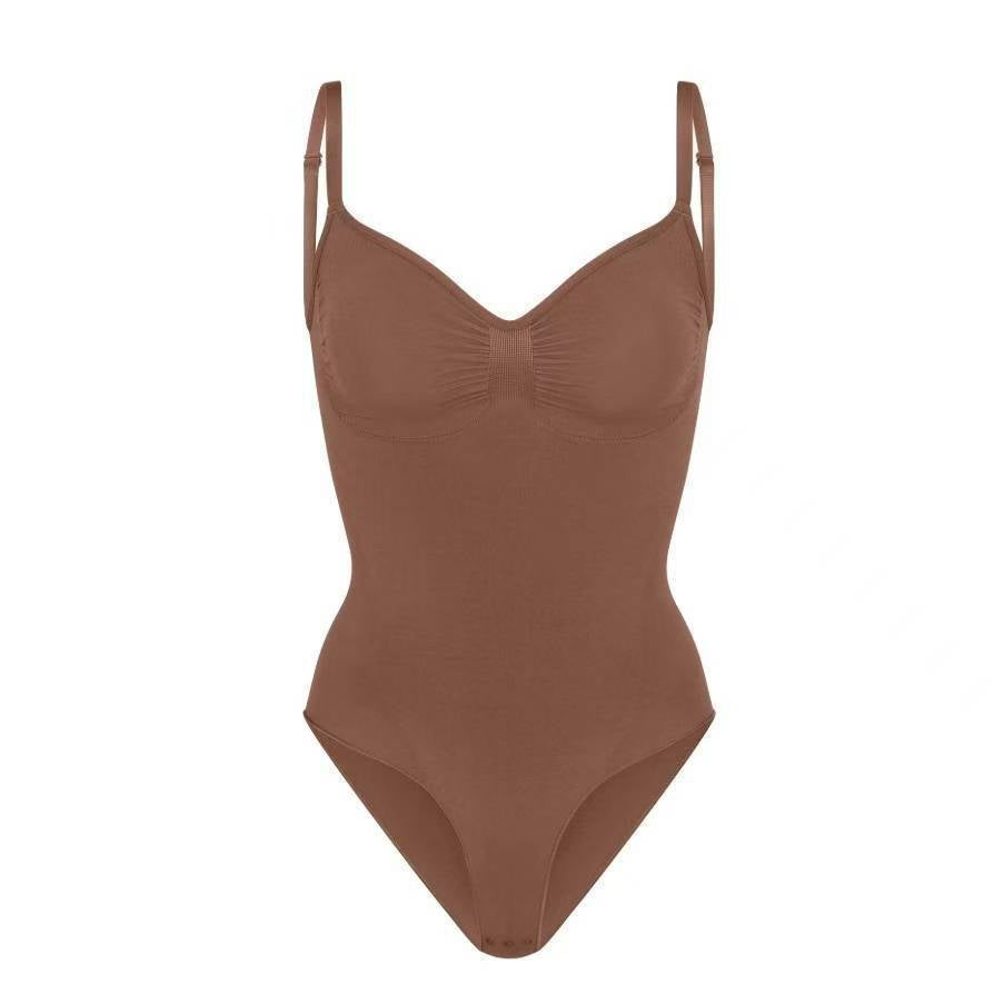 Seamless Skims Style Shapewear Cami, Sleeveless Bodycon Top with Tummy Control &amp; Butt Lift