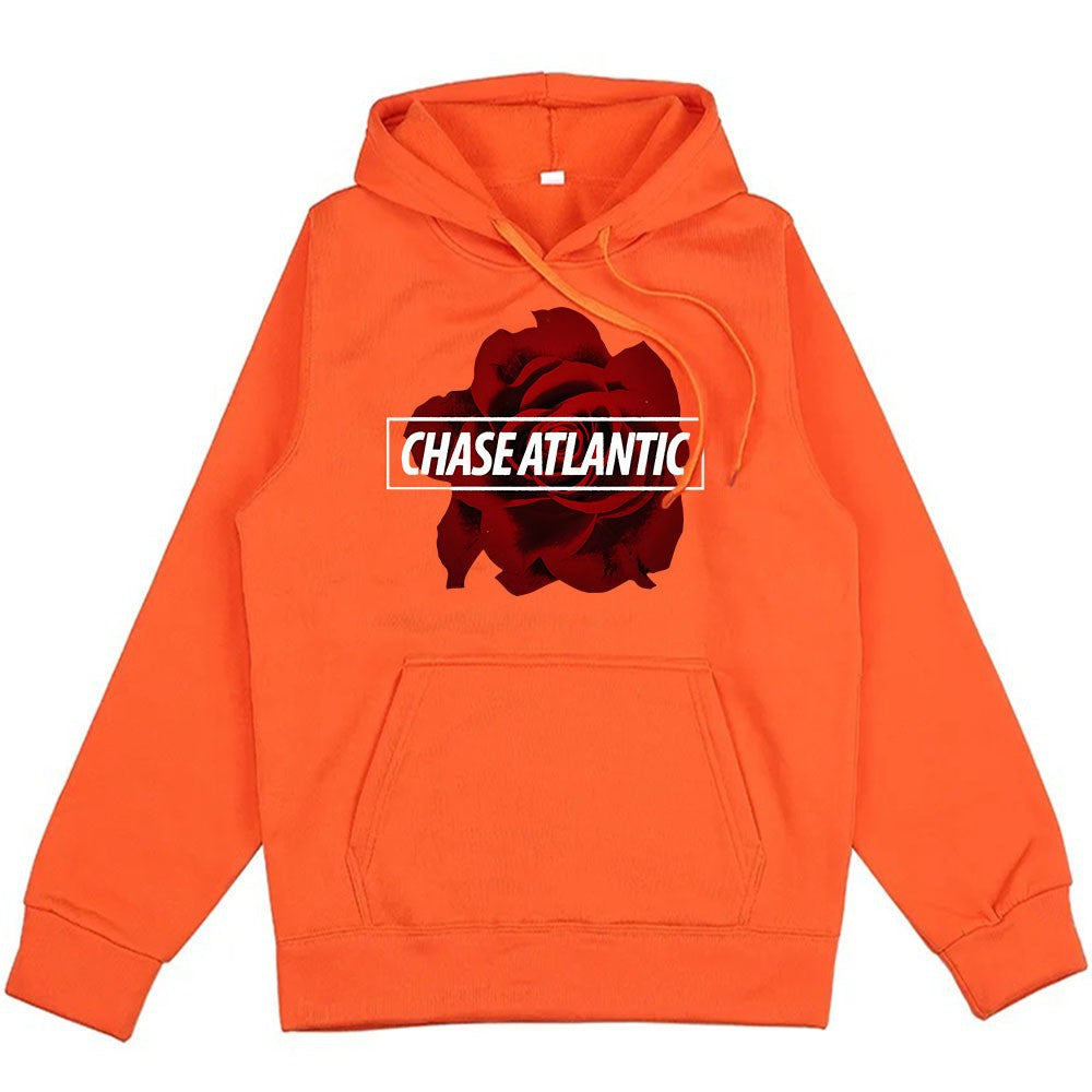 Hoodies Rose Graphic Printing Sweatshirts