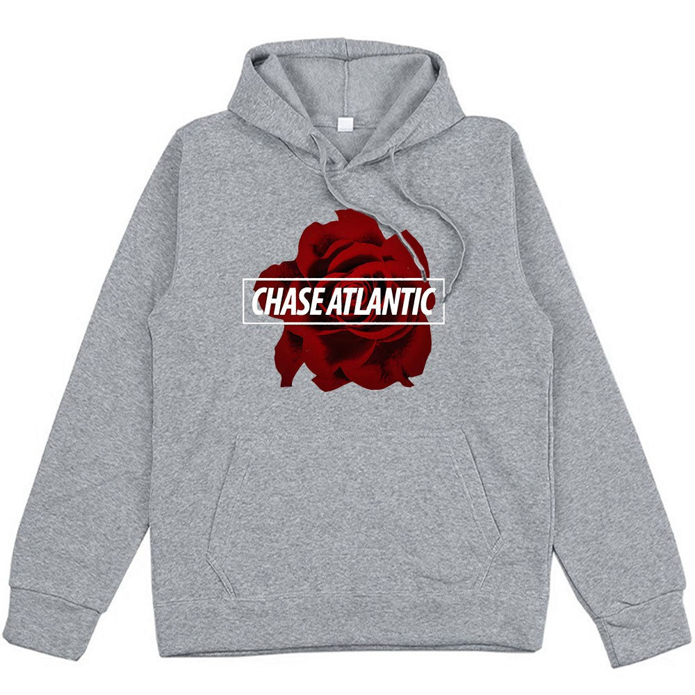 Hoodies Rose Graphic Printing Sweatshirts