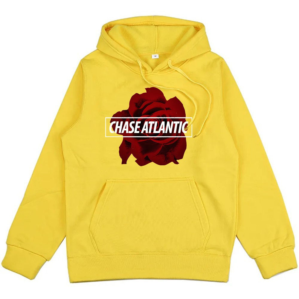 Hoodies Rose Graphic Printing Sweatshirts