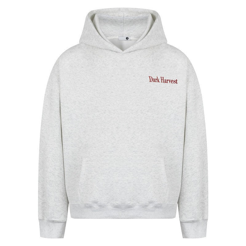 Creative Roman Print Hoodie for Men and Women, Trend Loose Couple Hoodie