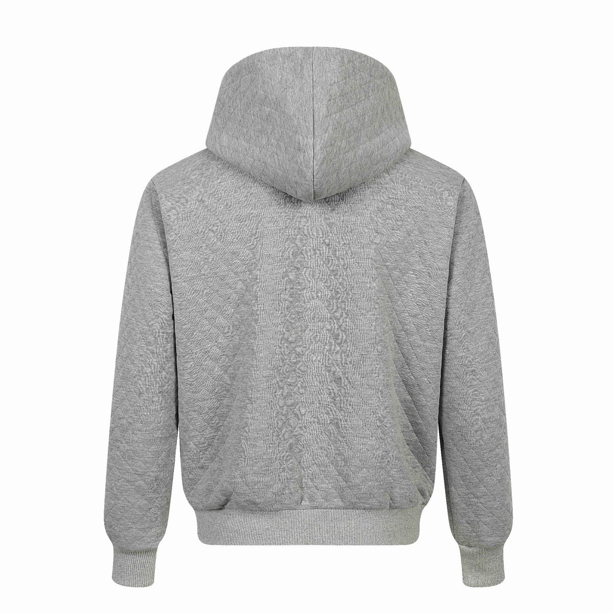 Long Sleeve Embroidered Hooded Zipper Hoodie for Men