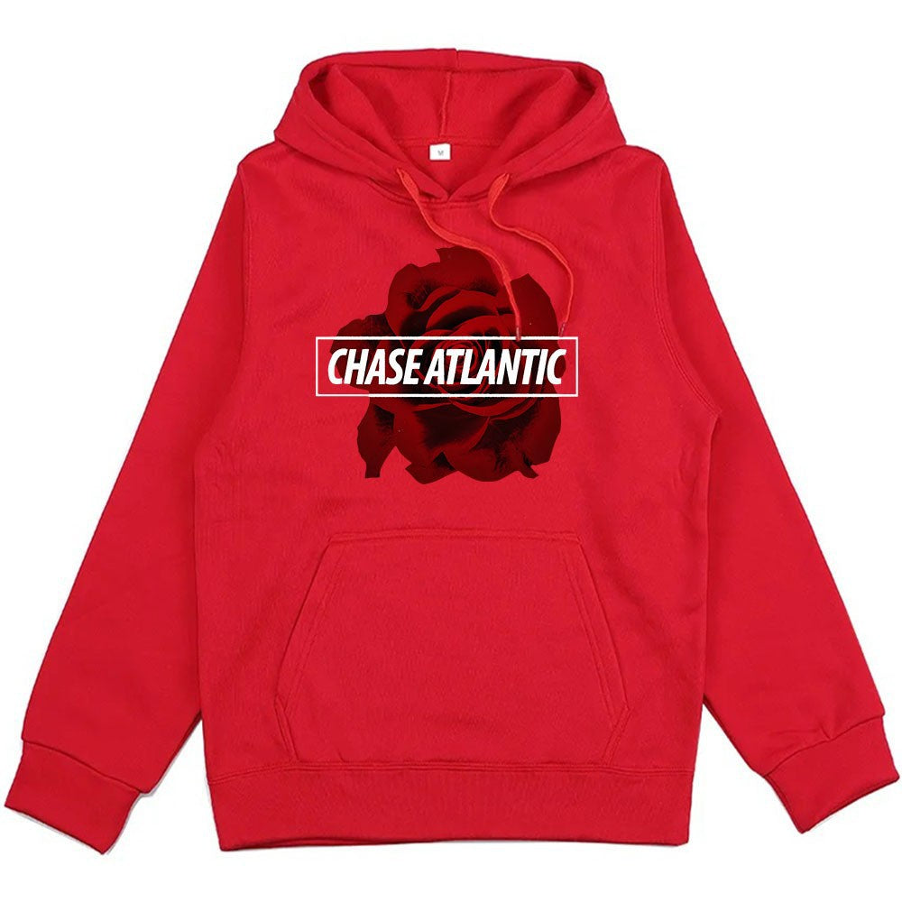 Hoodies Rose Graphic Printing Sweatshirts