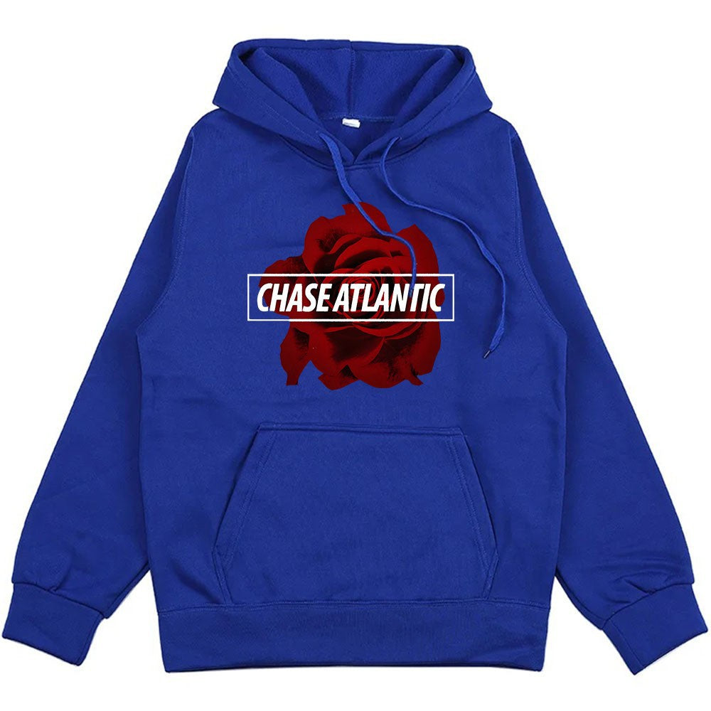Hoodies Rose Graphic Printing Sweatshirts