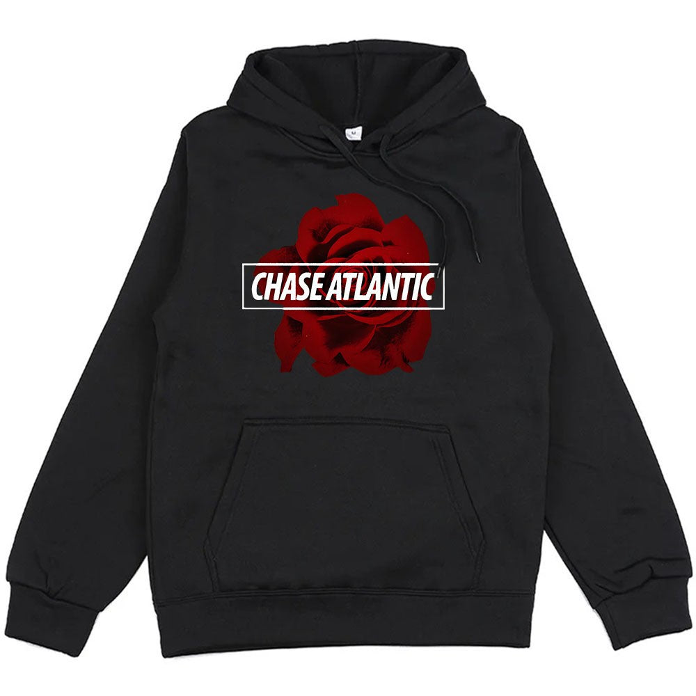 Hoodies Rose Graphic Printing Sweatshirts