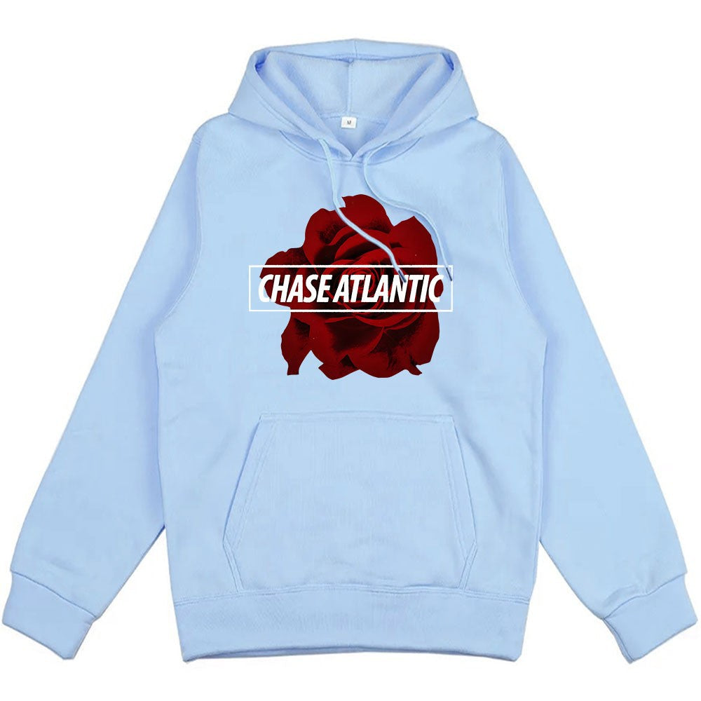 Hoodies Rose Graphic Printing Sweatshirts