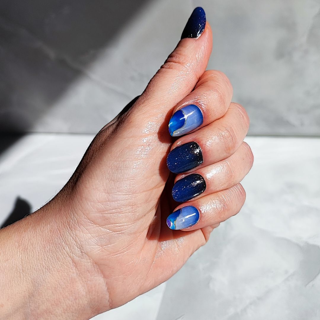 Láminas de Gel - Mystic Marble - Nooves Nails