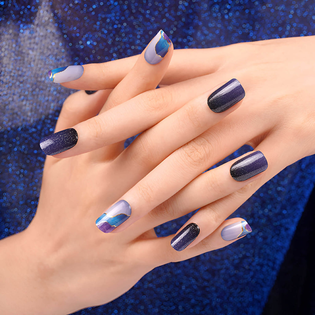 Láminas de Gel - Mystic Marble - Nooves Nails